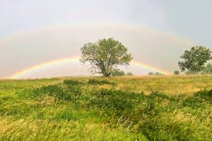 Rainbow, Over Pine Ridge - Oglala, South Dakota