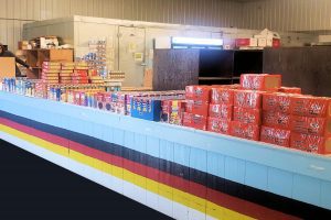 Food Contribution - Lower Brule Sioux Tribe, South Dakota