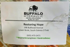 Contribution Shipment, Restoring Hope - Lower Brule, South Dakota