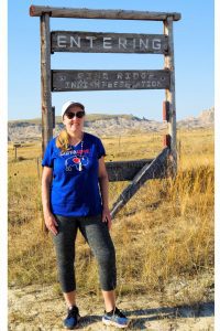 Oglala Lakota Pine Ridge Reservation Entrance - South Dakota