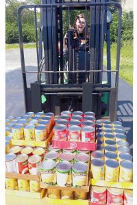 Food Contribution - Lower Brule Sioux Tribe, South Dakota