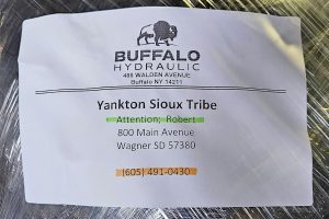 Food Contribution - Yankton Sioux Tribe - Wagner, South Dakota