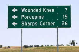 Wounded Knee - Pine Ridge, South Dakota