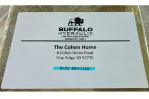 Food Contribution - The Cohen Home - Pine Ridge, South Dakota